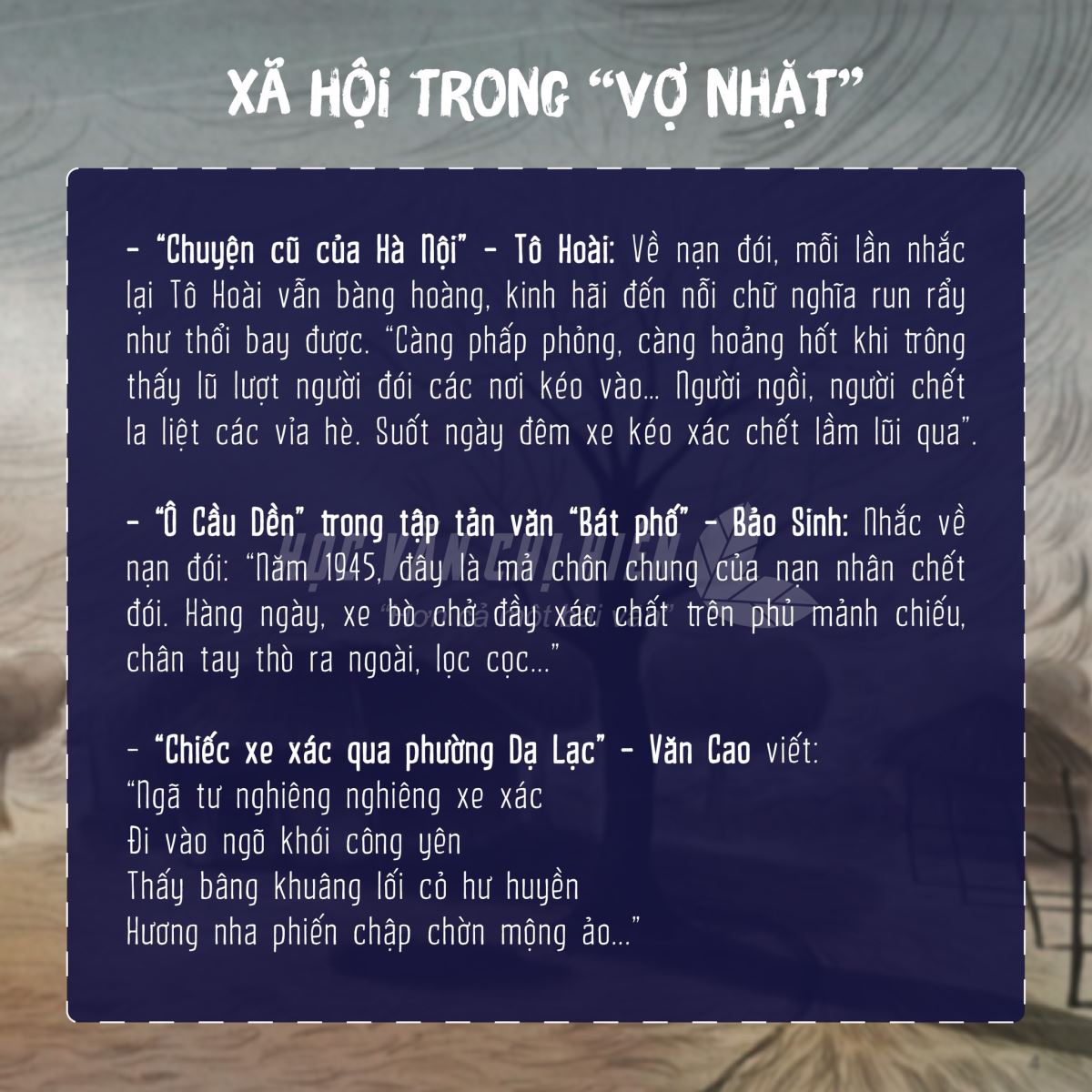 Nghị luận văn học Vợ nhặt: Thảm cảnh đói nghèo và vẻ đẹp nhân văn