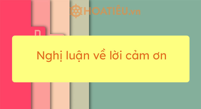 Nghị luận về Lời Cảm ơn (200 chữ)