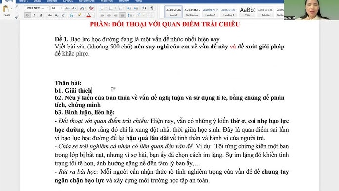 Hai Mặt Của Vấn Đề: Nghị Luận Xã Hội Về Hai Ý Kiến Trái Chiều