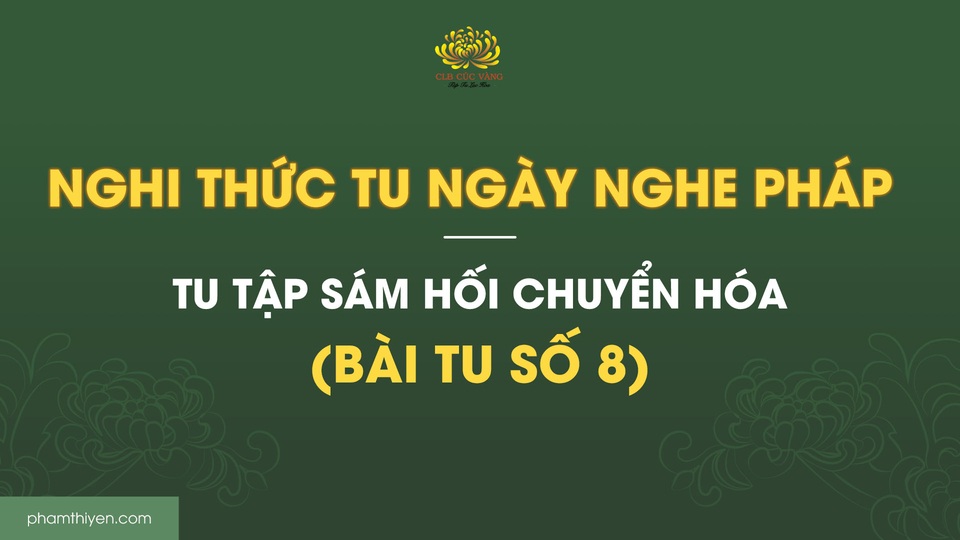 Nghi Thức Tu Bài 8 Quyển Trung