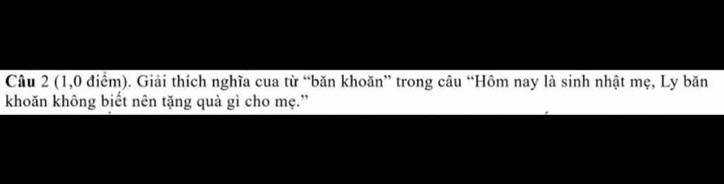 Nghĩa của từ Băn Khoăn Gallery 2