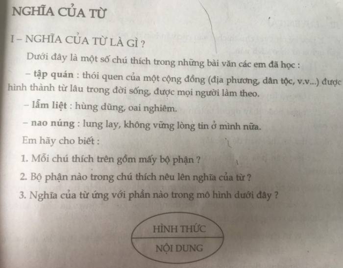 Nghĩa của từ là gì lớp 6? Gallery 2