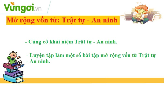 Nghĩa của từ Trật Tự