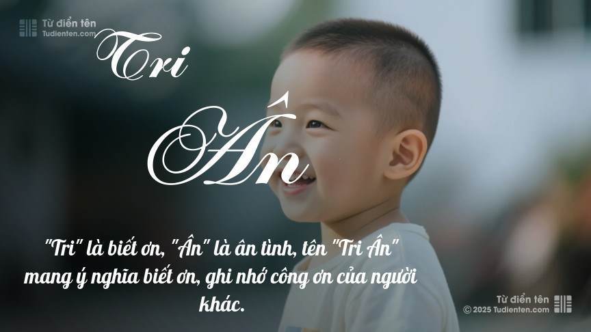 Nghĩa của từ Tri Ân