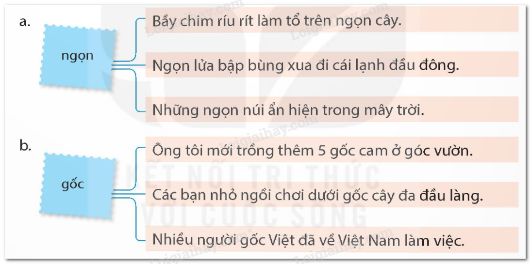 Nghĩa Gốc và Nghĩa Chuyển - Lớp 5