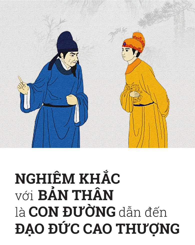 Nghiêm khắc với bản thân là gì?