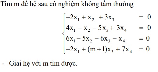 Nghiệm tầm thường là gì? Gallery 1