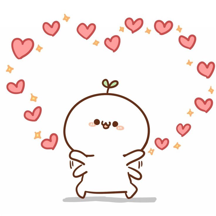 Ngộ nghĩnh hình trái tim cute
