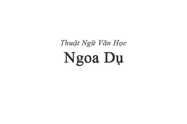 NGoa dụ là gì?