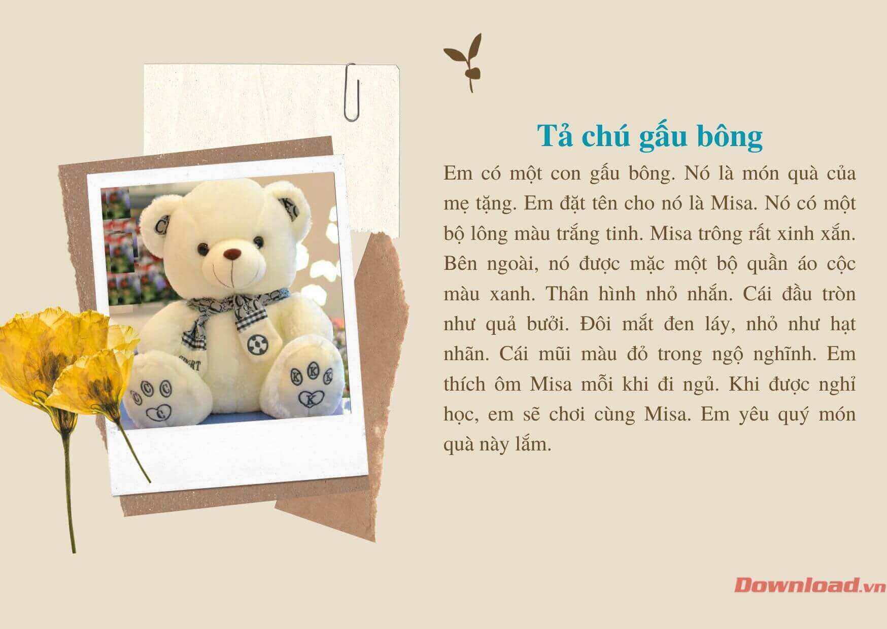 Tả đồ vật em yêu thích lớp 2 Gallery 1