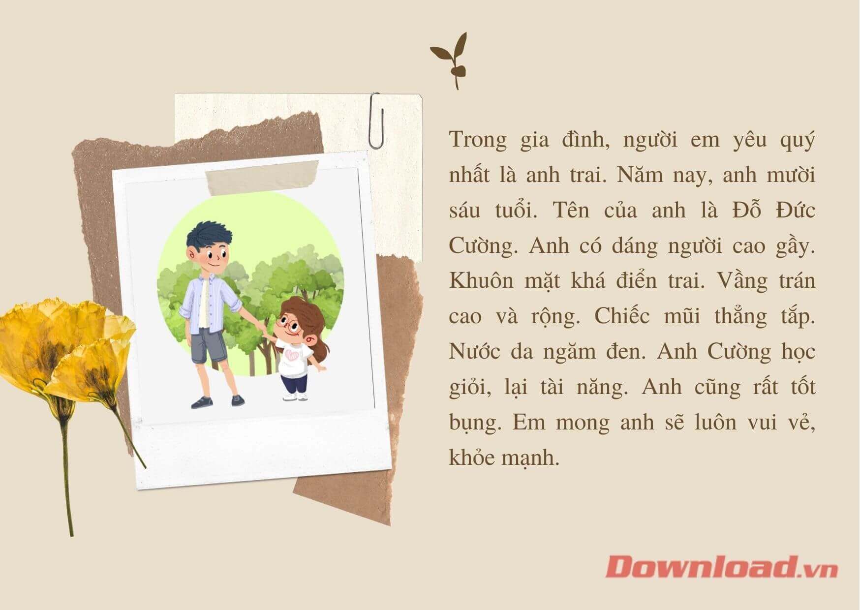 Bài Văn Tả Em Trai Ngắn Gọn Gallery 1