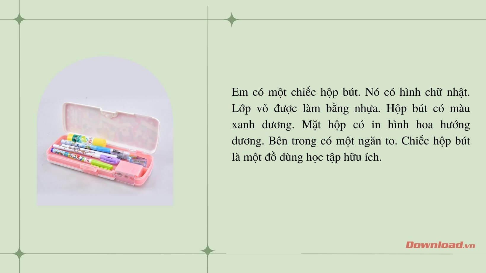 Tả hộp bút màu của em lớp 2 Gallery 1