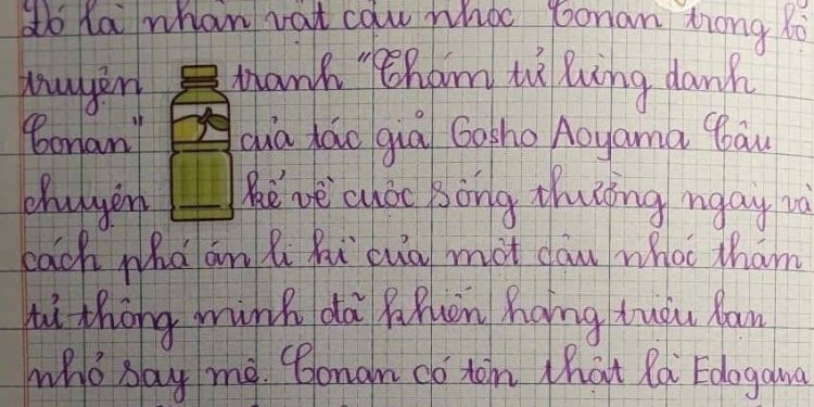Bài Văn Tả Nhân Vật Conan Lớp 5 Gallery 1