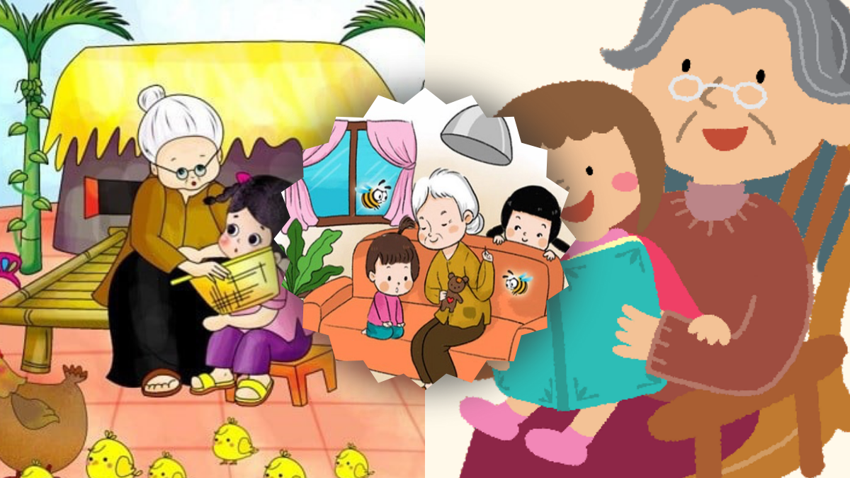 Tả Bà Đang Kể Chuyện Gallery 1