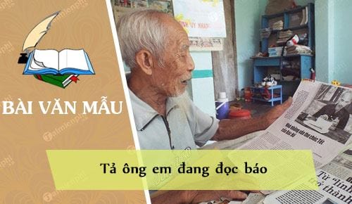 Tả Ông Đang Đọc Báo Gallery 1