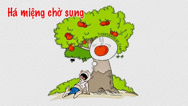 Ngồi chờ sung rụng