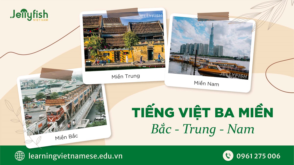 So Sánh Ngôn Ngữ 3 Miền Bắc Trung Nam