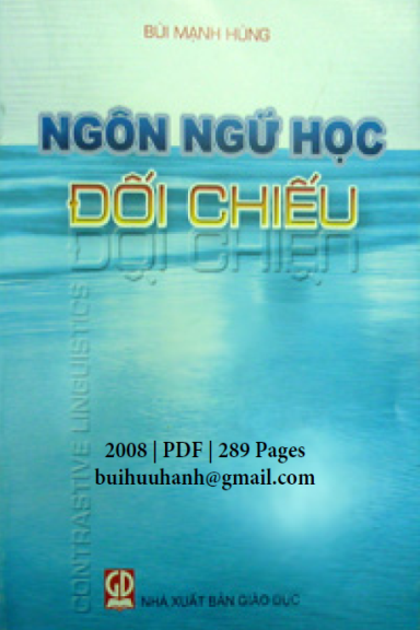Ngôn Ngữ Học Đối Chiếu Bùi Mạnh Hùng PDF: Tài Liệu Học Tập Và Nghiên Cứu