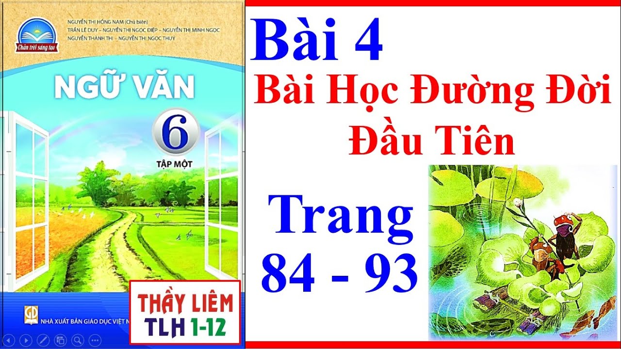 Bài học đường đời đầu tiên - Ngữ văn 6 Chân trời sáng tạo