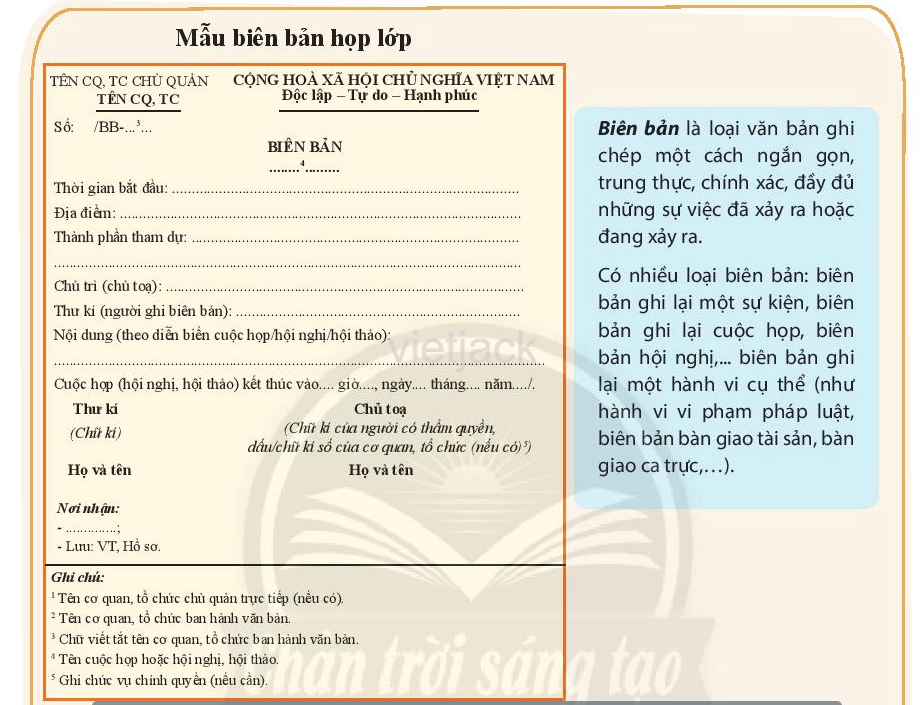 Cách Viết Biên Bản Cuộc Họp Ngữ Văn Lớp 6 Chuẩn SEO