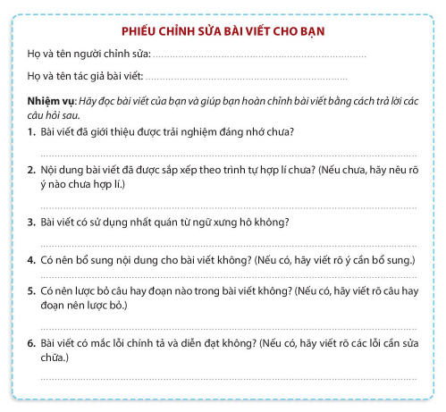 Kể Lại Một Trải Nghiệm Của Em Gallery 2