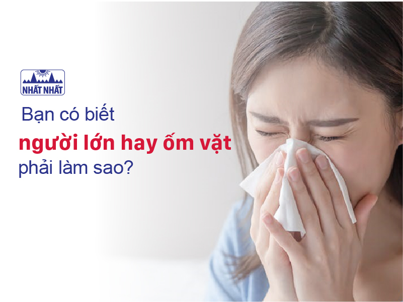Người lớn hay ốm vặt phải làm sao?