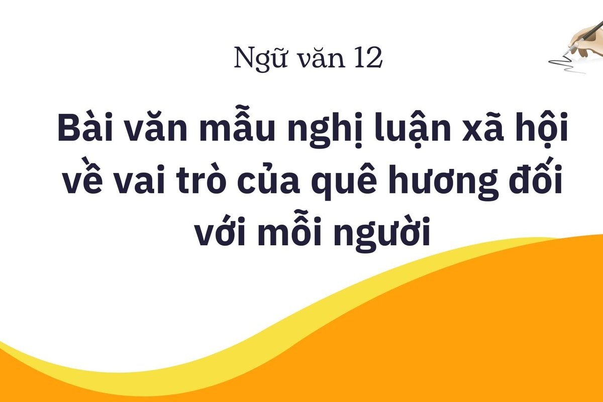 Vai trò của quê hương đối với mỗi con người Gallery 1