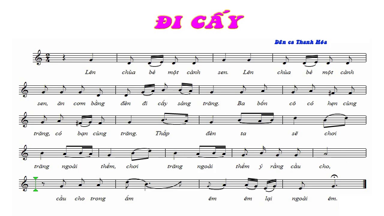 Bài Hát Đi Cấy - Nguồn Gốc, Ý Nghĩa Và Sự Phổ Biến Gallery 1