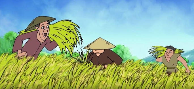 Sự tích cây lúa trời lớp 6 Gallery 1