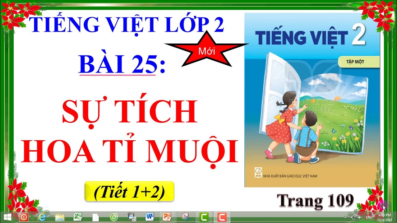 Sự tích hoa Tỉ muội lớp 2 Gallery 1