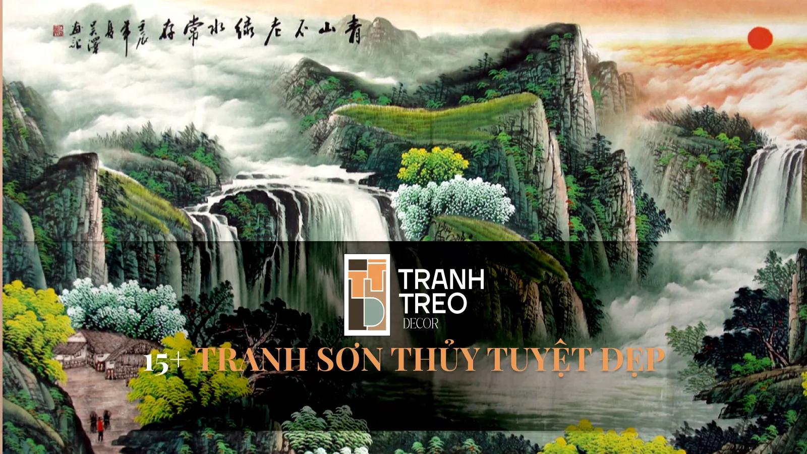 Tranh Non Nước Hữu Tình Gallery 1