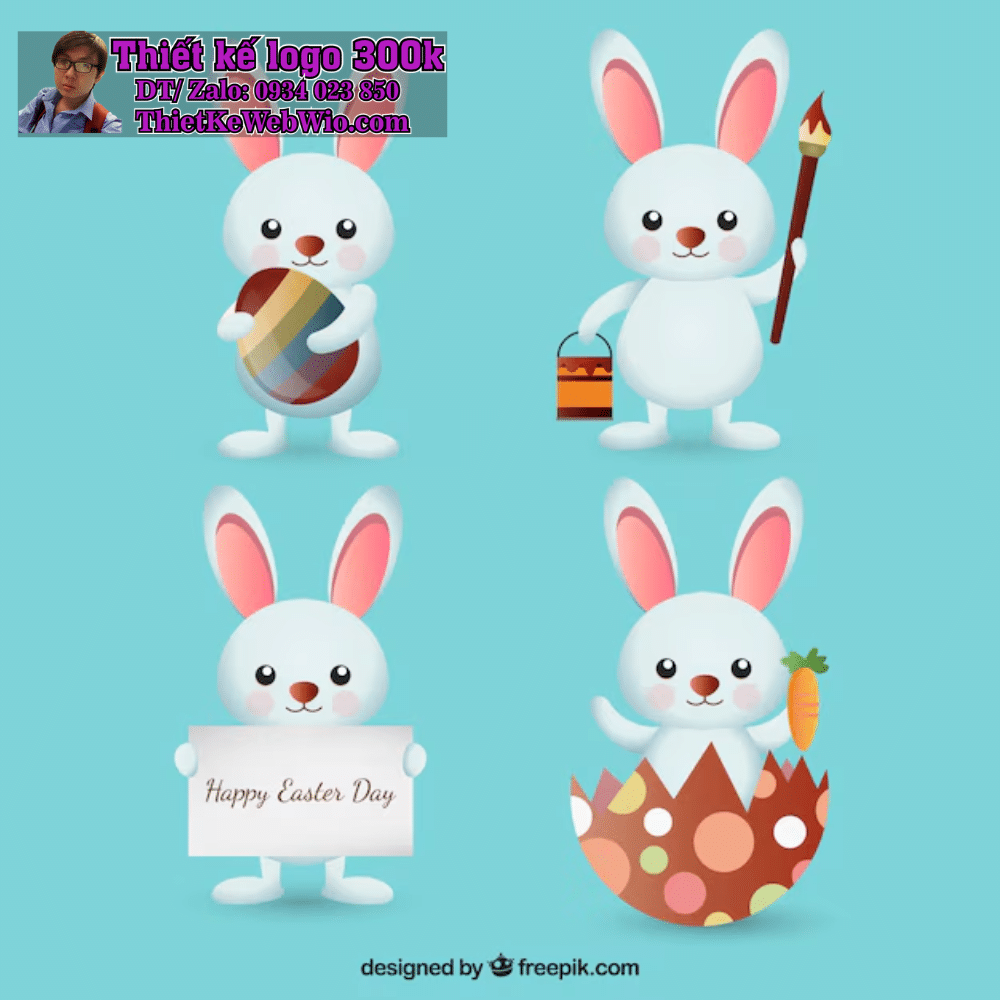Thỏ Trắng Hoạt Hình: Từ Biểu Tượng Đến Văn Hóa Đại Chúng Gallery 2