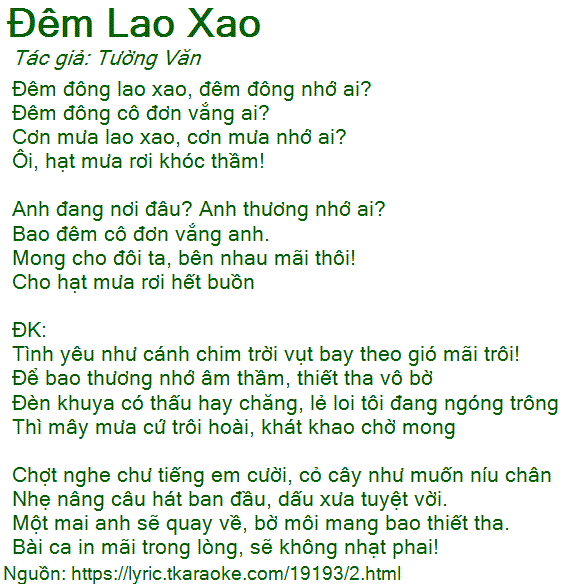 Đêm Đông Lao Xao - Bài Hát Về Mùa Đông Buồn Man Mát Gallery 1
