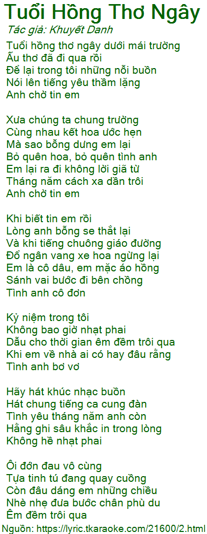 Tuổi Hồng Thơ Ngây Gallery 1