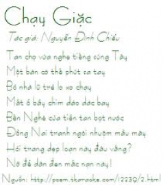 Bài Thơ Chạy Giặc -  Ý Nghĩa và Giá Trị Văn Học Gallery 1