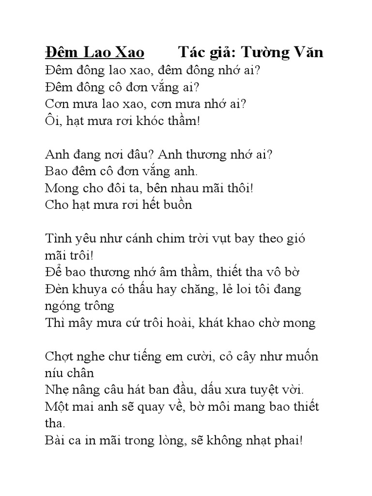 Đêm Đông Lao Xao, Đêm Đông Nhớ Ai Gallery 1