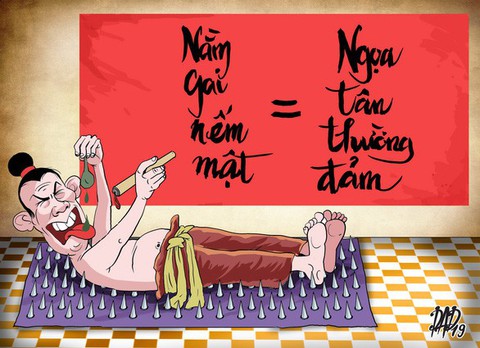 Bầm gan tím ruột nghĩa là gì? Gallery 1