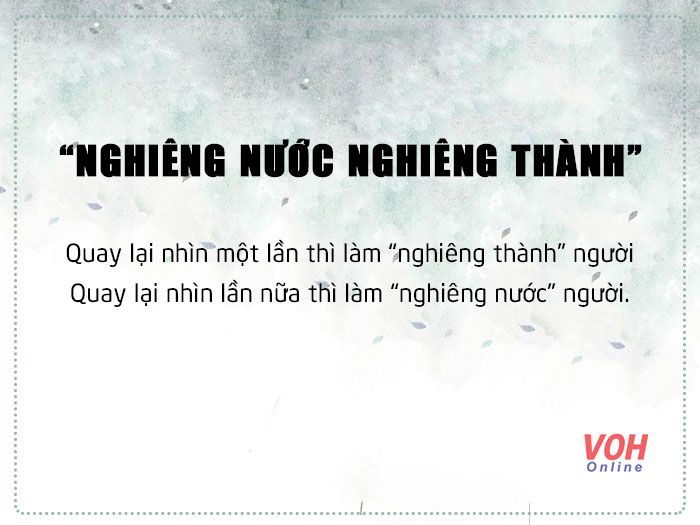 Một Hai Nghiêng Nước Nghiêng Thành Gallery 1