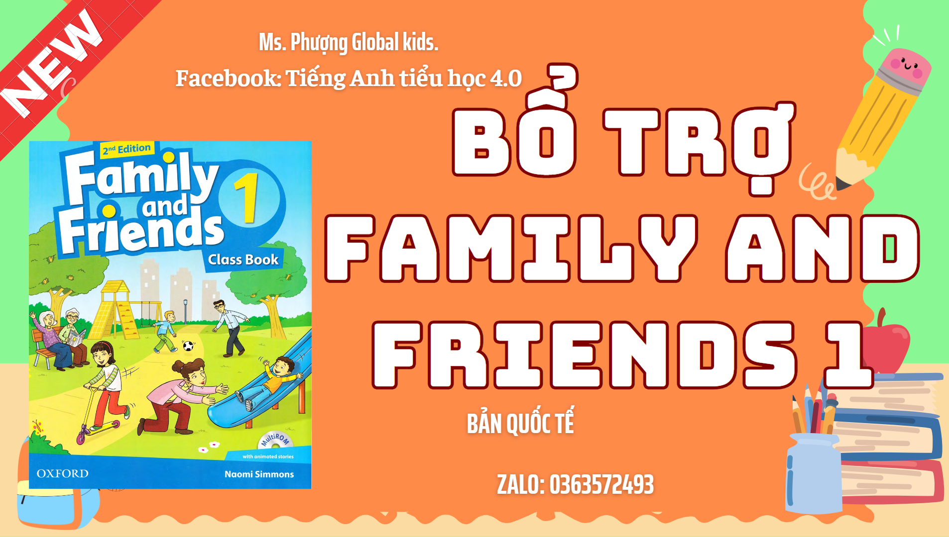 Bài tập bổ trợ Family and Friends 1 National Edition Gallery 2