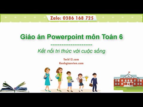 Giáo án PowerPoint Toán 6 Kết nối tri thức Violet Gallery 2