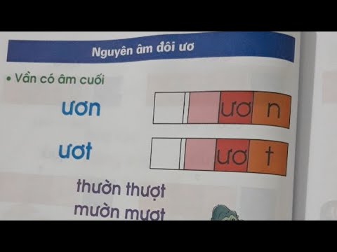 Nguyên Âm Đôi trong Tiếng Việt Lớp 1 Gallery 2