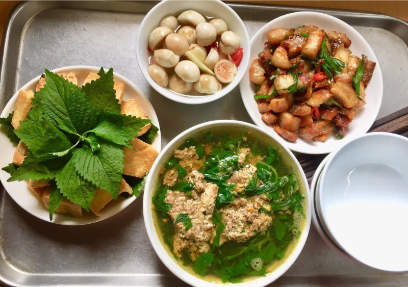 Cách Làm Canh Cua Mồng Tơi Ngon Tuyệt Gallery 1