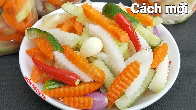 Cách Làm Dưa Món Chua Ngọt Không Cần Phơi Nắng Gallery 1