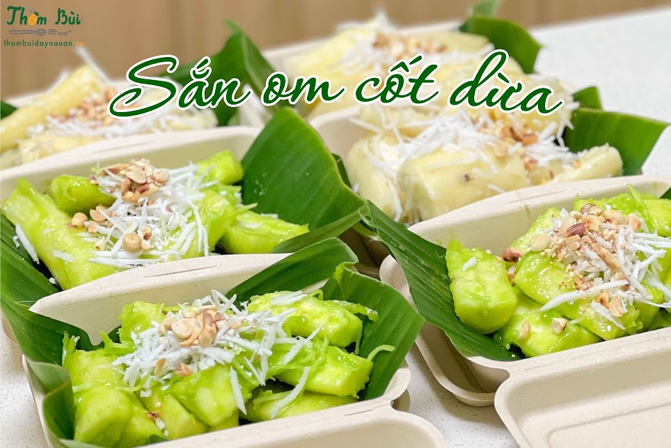 Sắn hấp lá dứa Gallery 1
