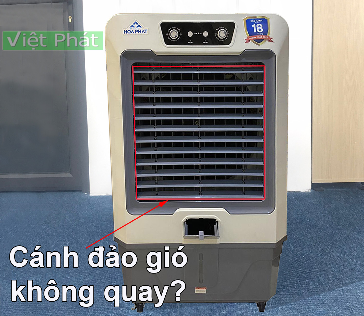 Cánh Đảo Gió Quạt Hơi Nước Không Quay: Nguyên Nhân và Cách Khắc Phục Gallery 1