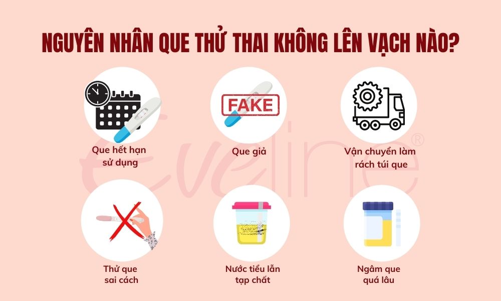 Tại sao que thử thai không lên vạch nào? Gallery 1