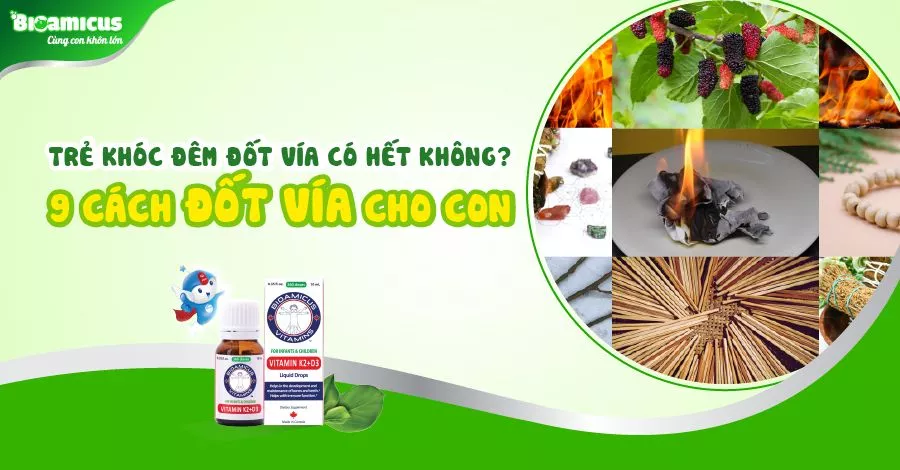 Đốt Vía Cho Trẻ Khóc Đêm: Có Hiệu Quả Không? Phương Pháp Thay Thế An Toàn Gallery 1