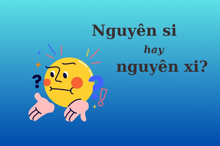 Nguyên si hay nguyên xi?