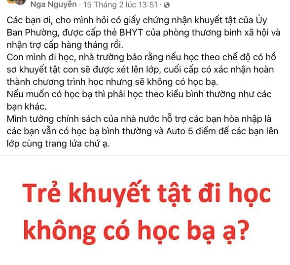 Cách Ghi Nhận Xét Học Sinh Khuyết Tật Gallery 1