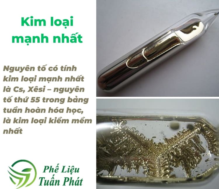Nguyên tố nào có tính kim loại mạnh nhất? Gallery 2